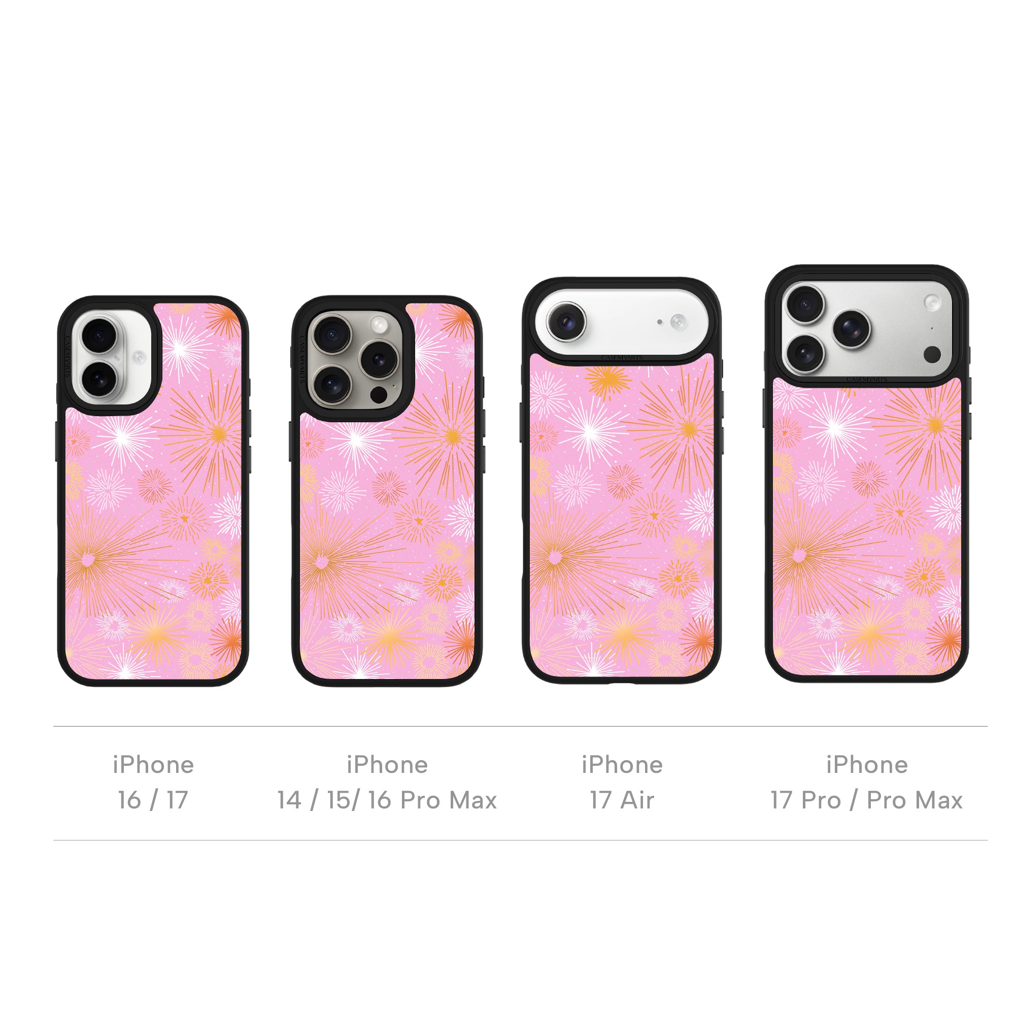 CASEMYARTS Fireworks MagSafe iPhone Case