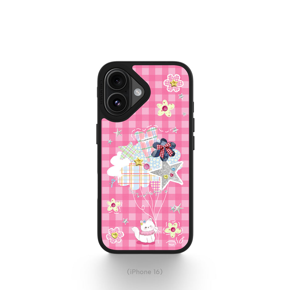 CASEMYARTS Sweet Diary Pink MagSafe iPhone Case