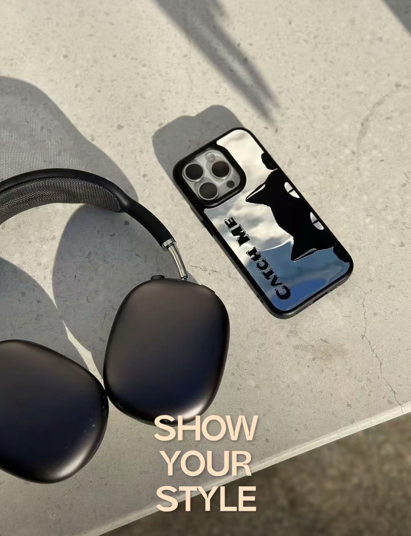 CASEMYARTS Chesire cat “Catch Me” MagSafe iPhone Case