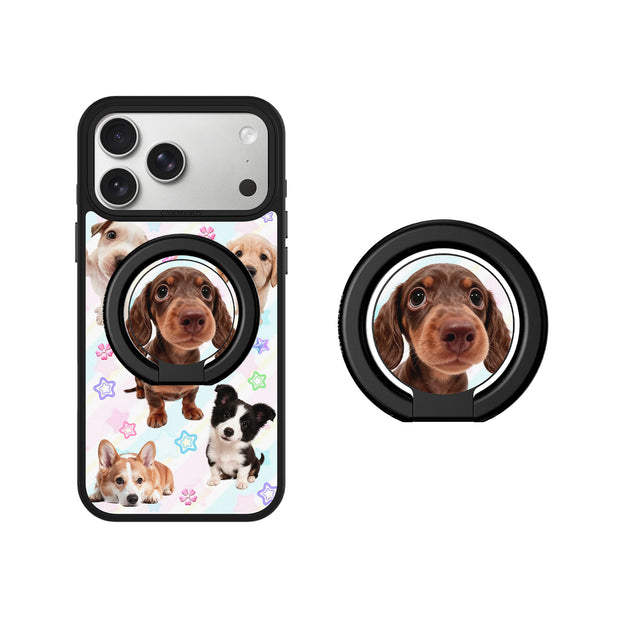 CASEMYARTS Cute Puppy MagSafe iPhone Grip