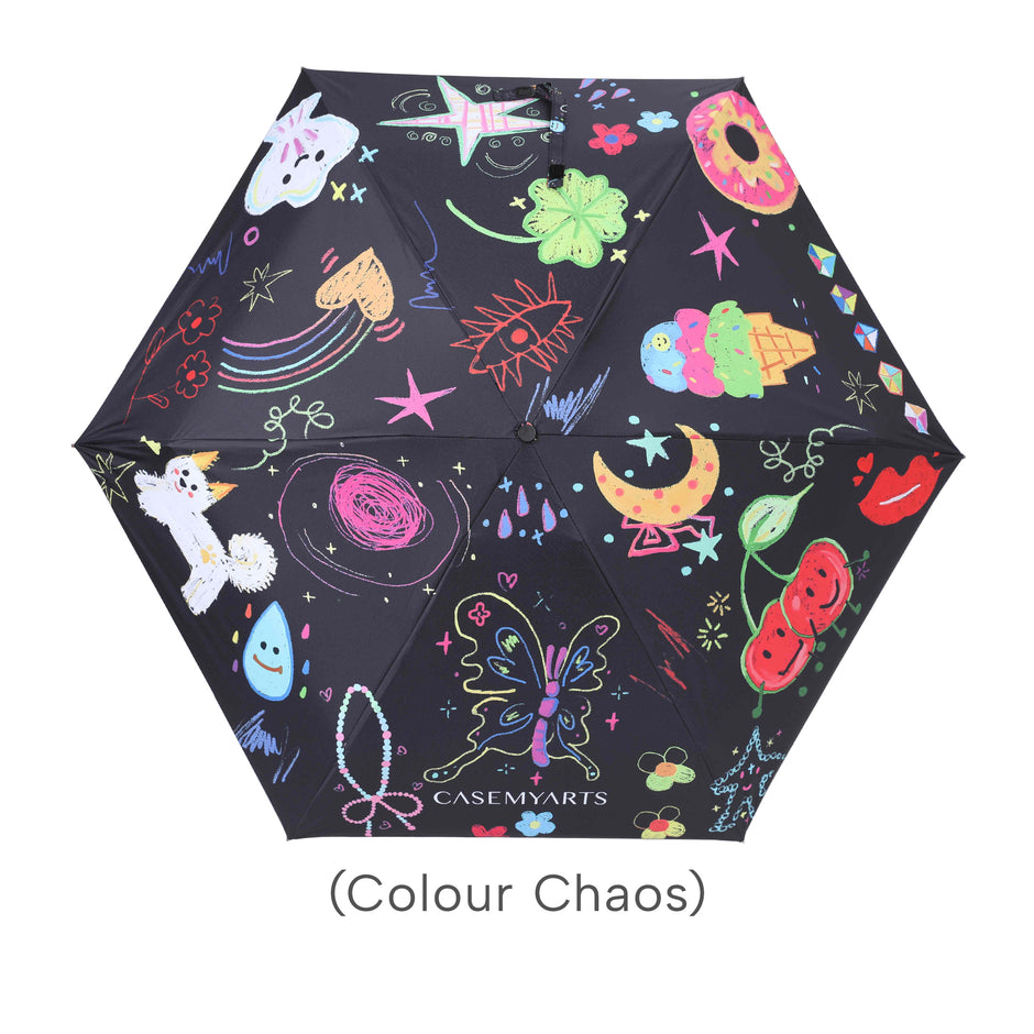 CASEMYARTS Dual Purpose Portable Sun & Rain Umbrella