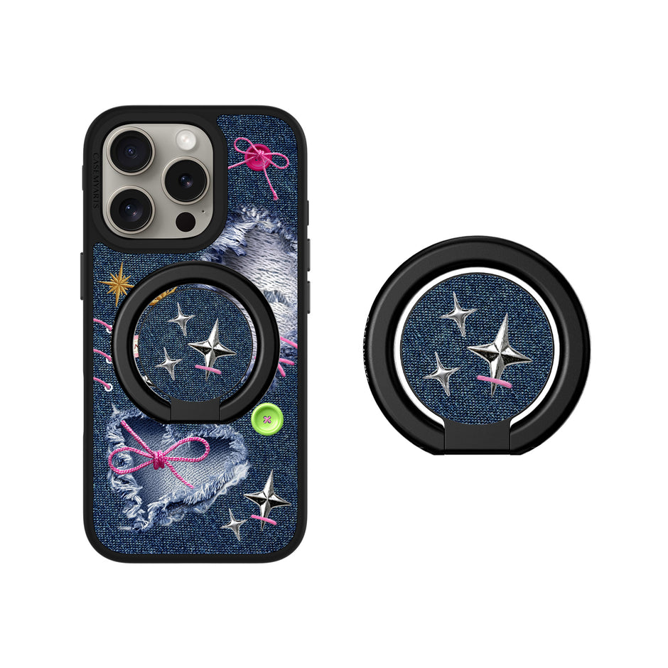 CASEMYARTS Princess Demin MagSafe iPhone Grip