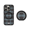 CASEMYARTS Plaid to Meet You MagSafe iPhone Grip