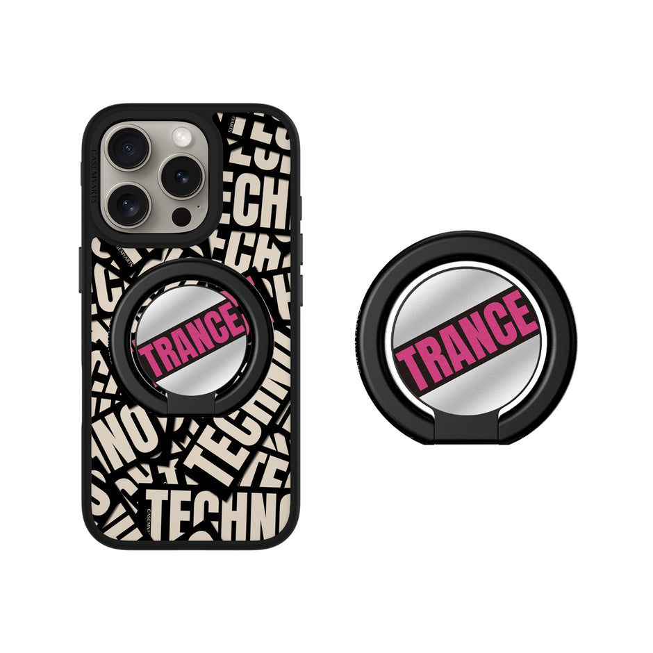 CASEMYARTS Trance Techno MagSafe iPhone Grip