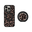CASEMYARTS Chocolately Leopard MagSafe iPhone Grip