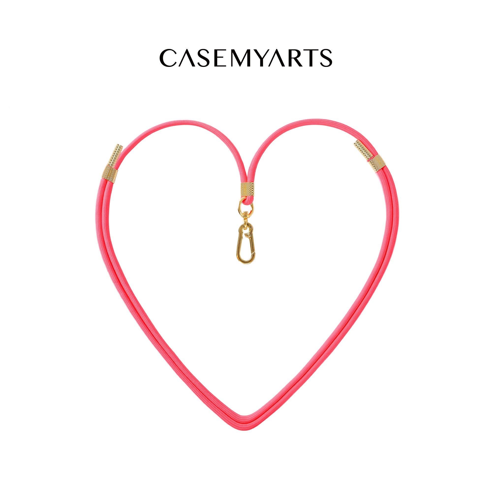 CASEMYARTS Hot Pink phone strap