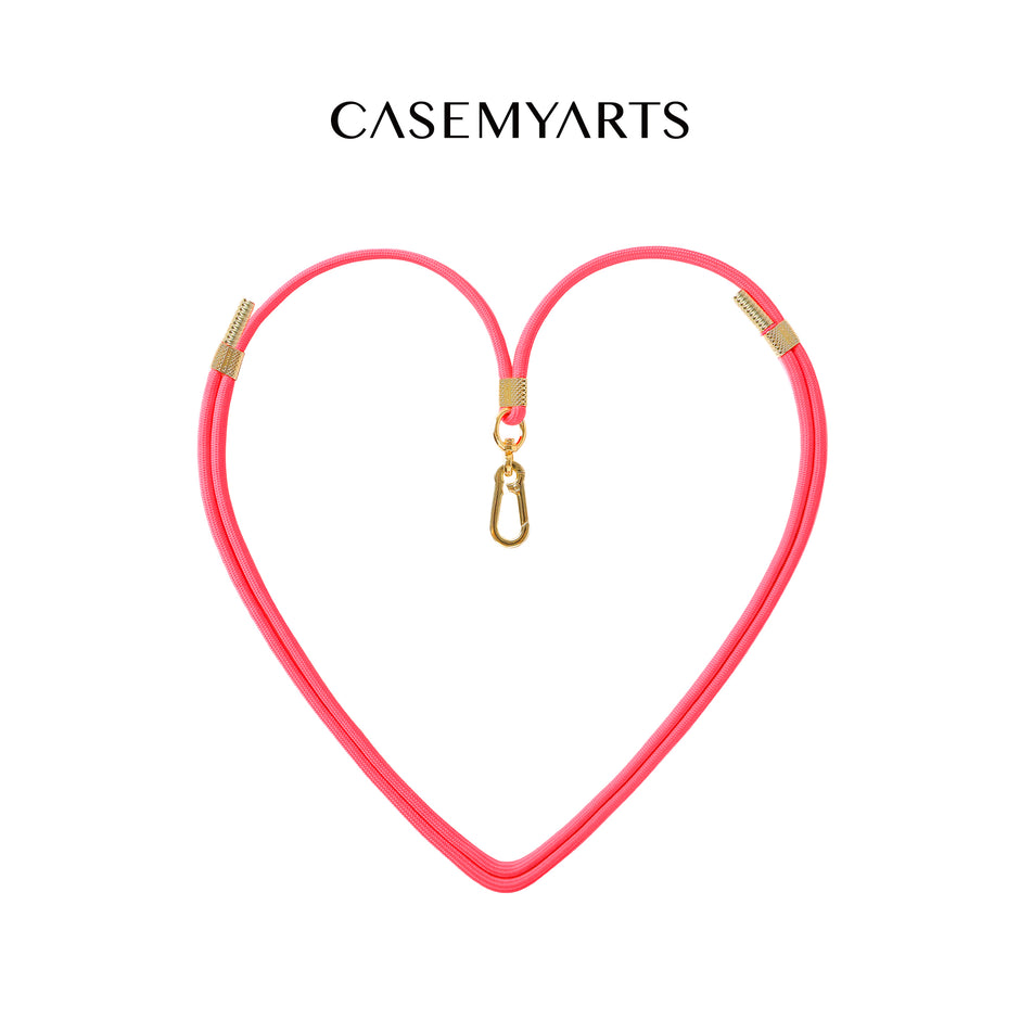 CASEMYARTS Hot Pink phone strap