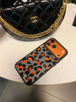 CASEMYARTS Silver Orange MagSafe iPhone Case