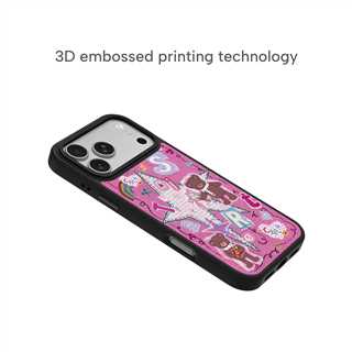 CASEMYARTS Bear Stickers MagSafe iPhone Case