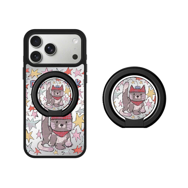 CASEMYARTS Starry Cat MagSafe iPhone Grip