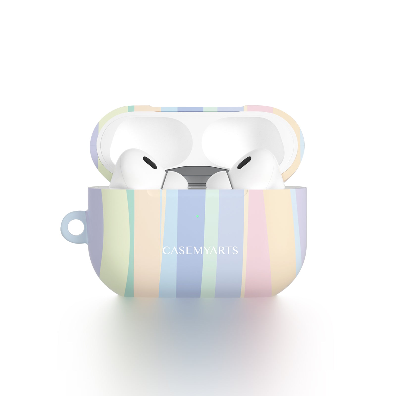 CASEMYARTS Pastel Rainbow AirPods Case