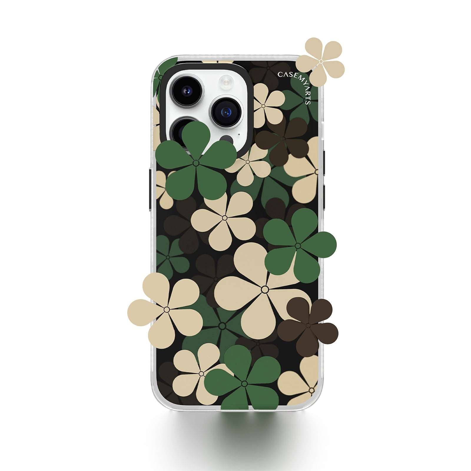 CASEMYARTS Camouflage Petal iPhone Case