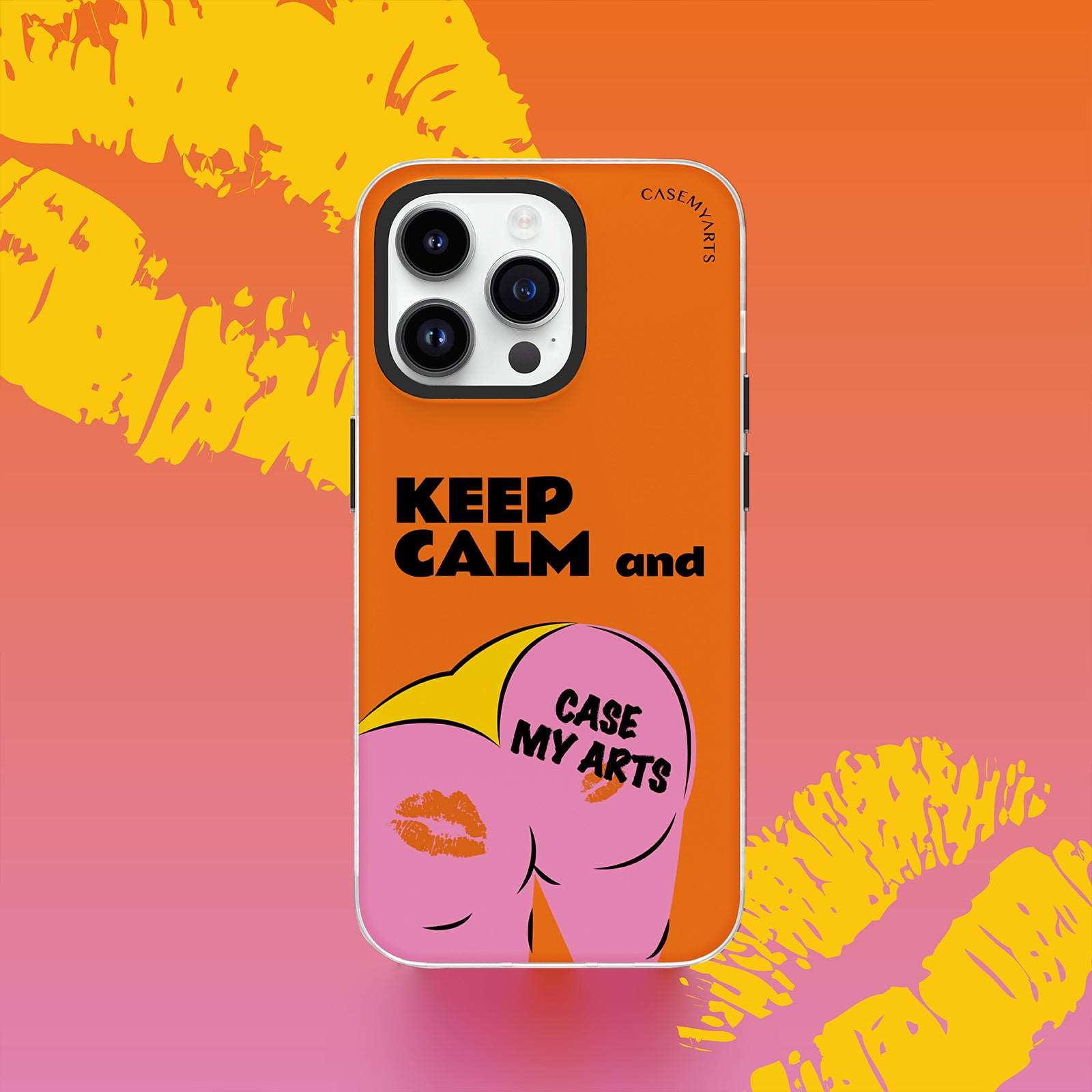 CASEMYARTS Kiss My Arts iPhone Case