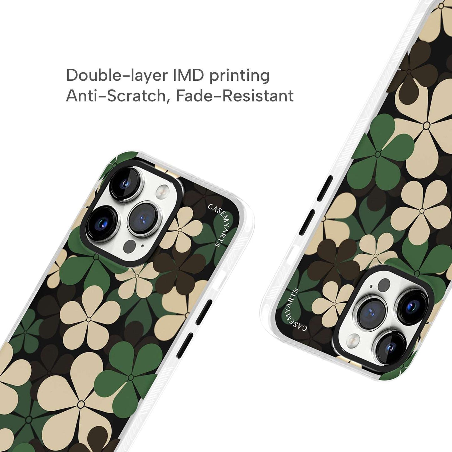 CASEMYARTS Camouflage Petal iPhone Case